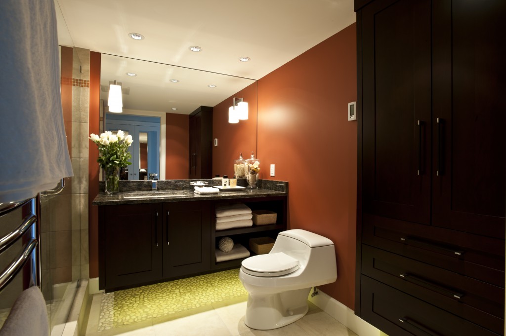 Bathroom design with selected good products