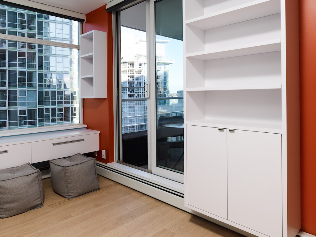 Kids Bedroom Renovation, Aquarius Mews project, Vancouver