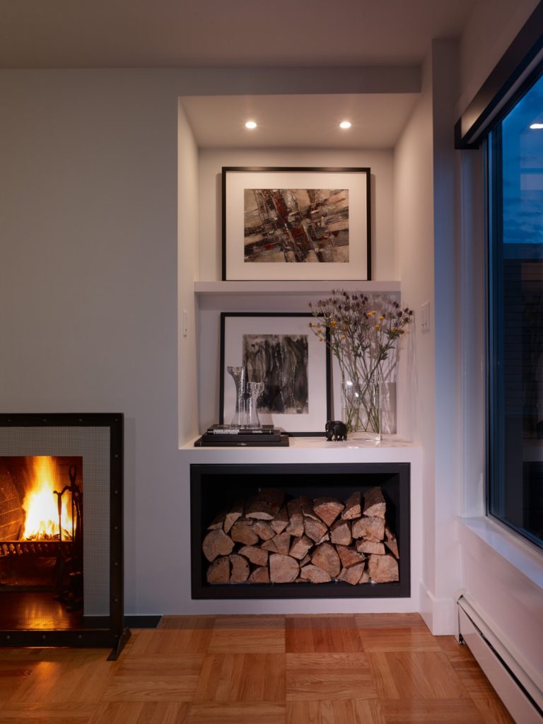 feature wall renovation-downtown Vancouver
