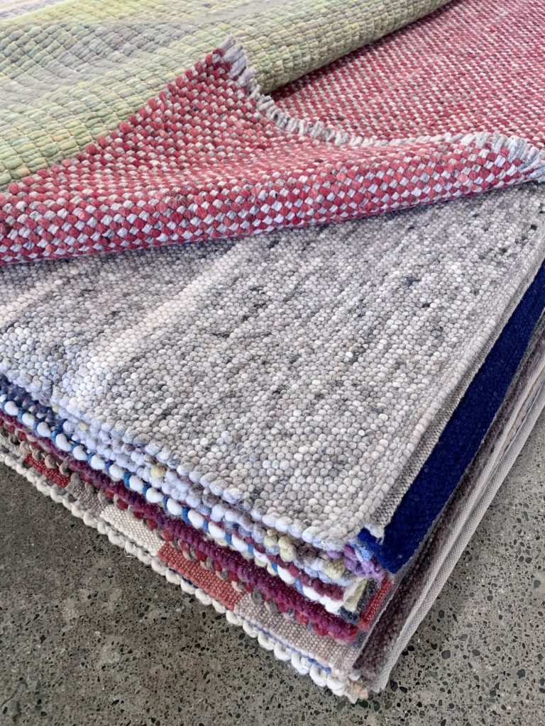 High quality hand-woven textural area rugs by Pauliga
